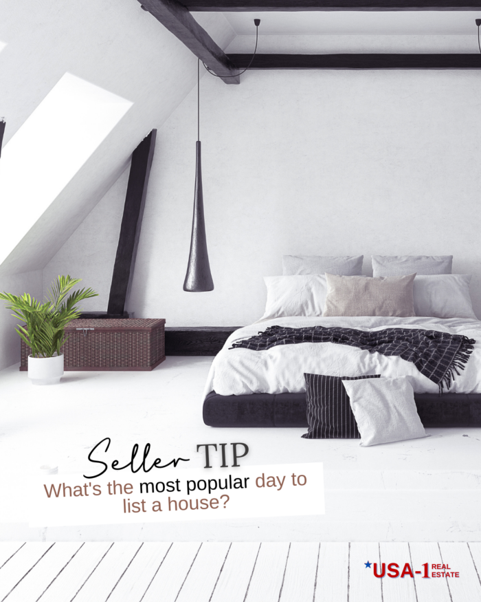 What’s the most popular day to list a house?
